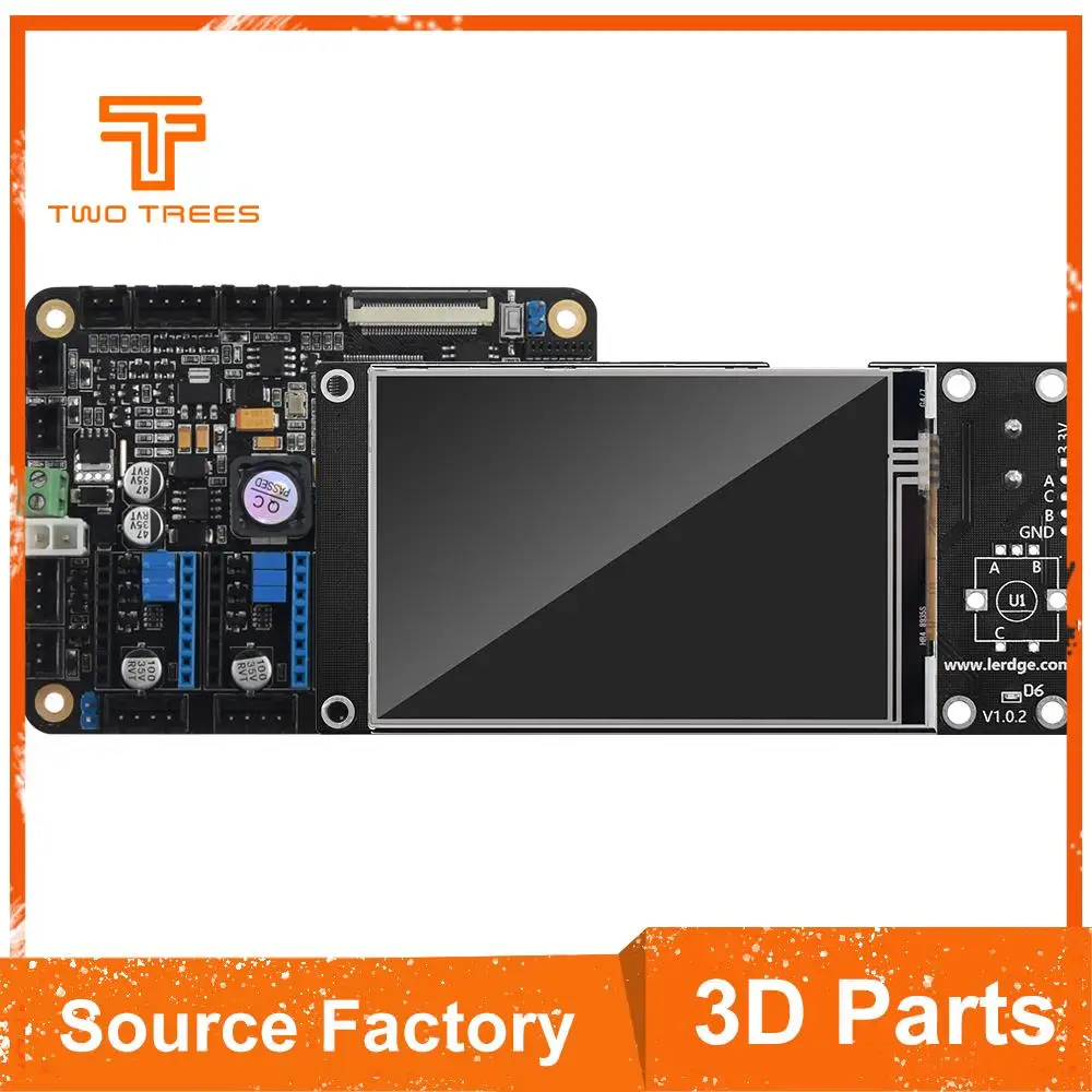 

3d printer controller board for Lerdge-x reprap 3d printer motherboard with arm 32bit mainboard control with 3.5"touch screen
