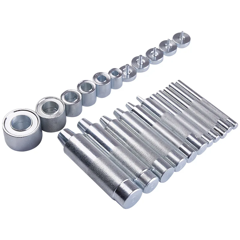 Handmade Metal Eyelets Mold Tool 3.5-20mm Eyelets Tool Grommet installation Carbon Steel DIY Accessories 1 Set eyelet punch tool set,eyelet grommet ring,eyelet grommet ring kit,grommet eyelet kit,grommet punch tool,grommet tool kit,grommet tool,eyelet grommet dies