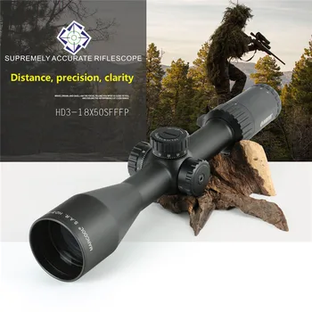 Billige Оптический прицел MARCOOL HD 3-18x50FFP пприцел Jagd Zielfernrohr Erste Brenn Flugzeug Mit Red Dot Für PCP Für Air Gun Weichen