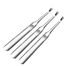 Для маникюра, нержавеющая сталь Sharp si pi cha ремонт рук мертвой кожи инструмент V образный нож для обрезки и вилки напрямую от производителя продажи