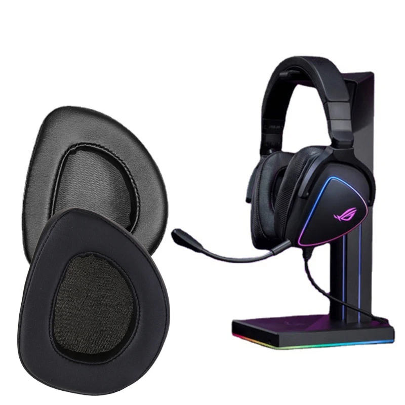 Портативные сменные амбушюры совместимые с чехлами для наушников asus Rog Delta Aura