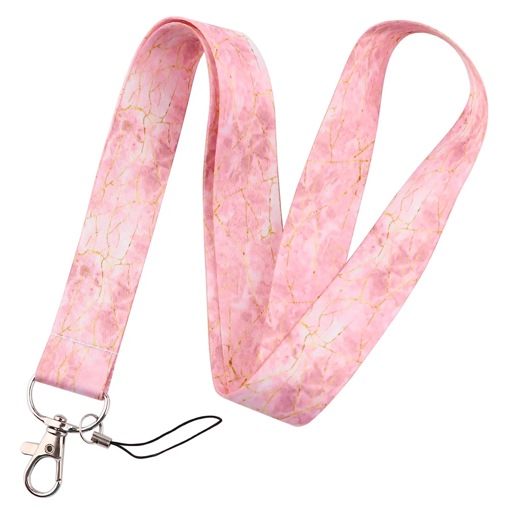 Chic Art-Inspired Lanyard with Badge Holder & Charm Accessories - Perfect