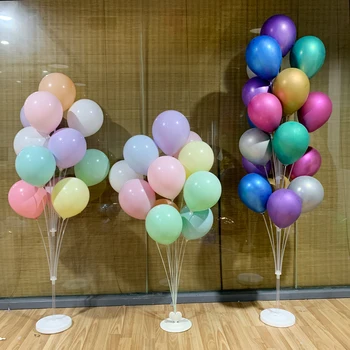 

Birthday Party Balloons Stand Balloon Holder Column Plastic Balloon Stick Birthday Party Decorations Kids Adult Wedding Baloons