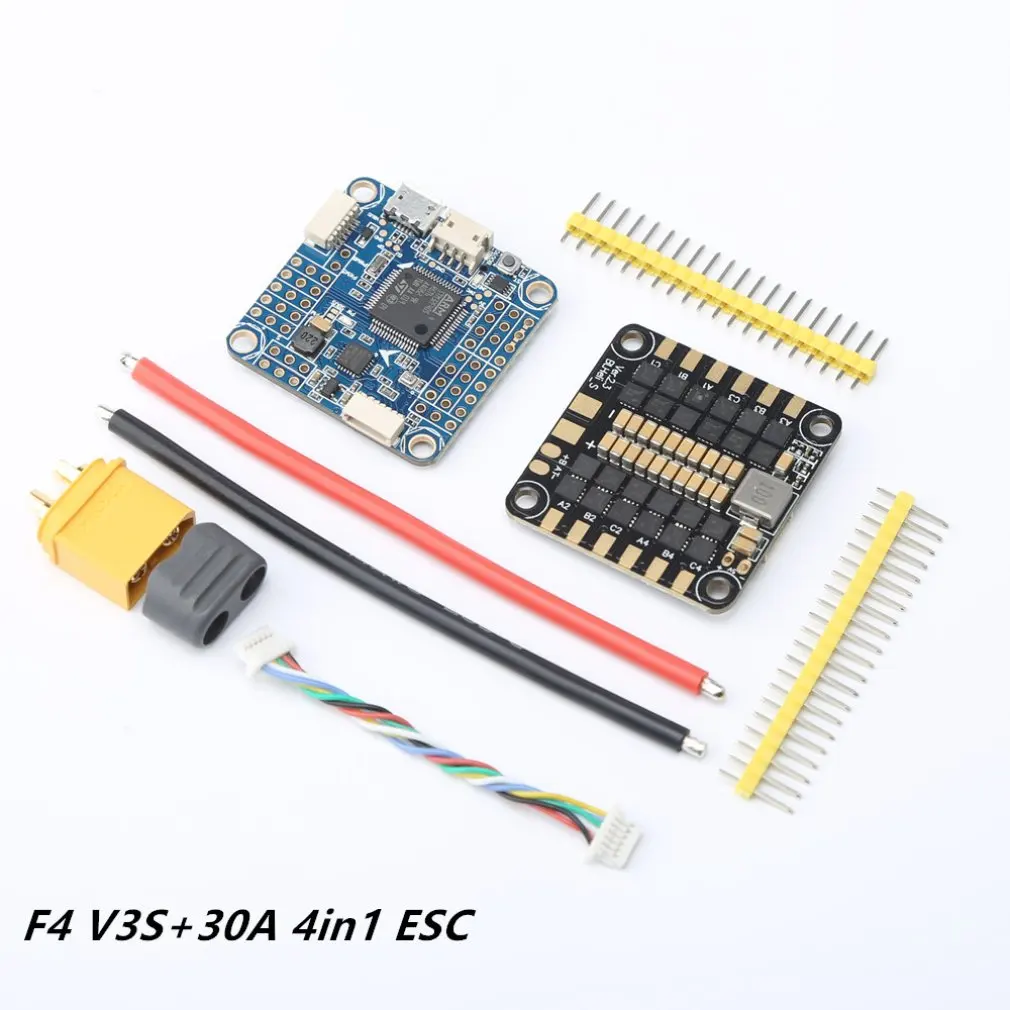 

F4 V3S/F4 V3 Flight Controller Board Built-In Barometer Osd For Racing Fpv Quadcopter Rc Drone/ Betafligt/Inav