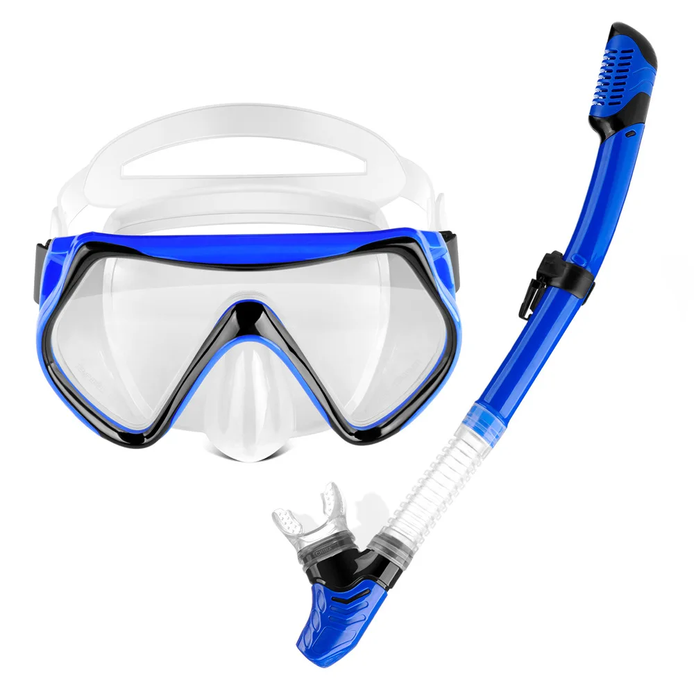 

Snorkeling Sambo Anti-fog Diving Mask Full Dry Breathing Tube Set Adult
