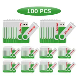 J boxing – clé USB 100 métallique pliante, 1 go, 11 couleurs, stockage pour PC, Macbook, tablettes, voiture, Studio, ordinateur portable 
