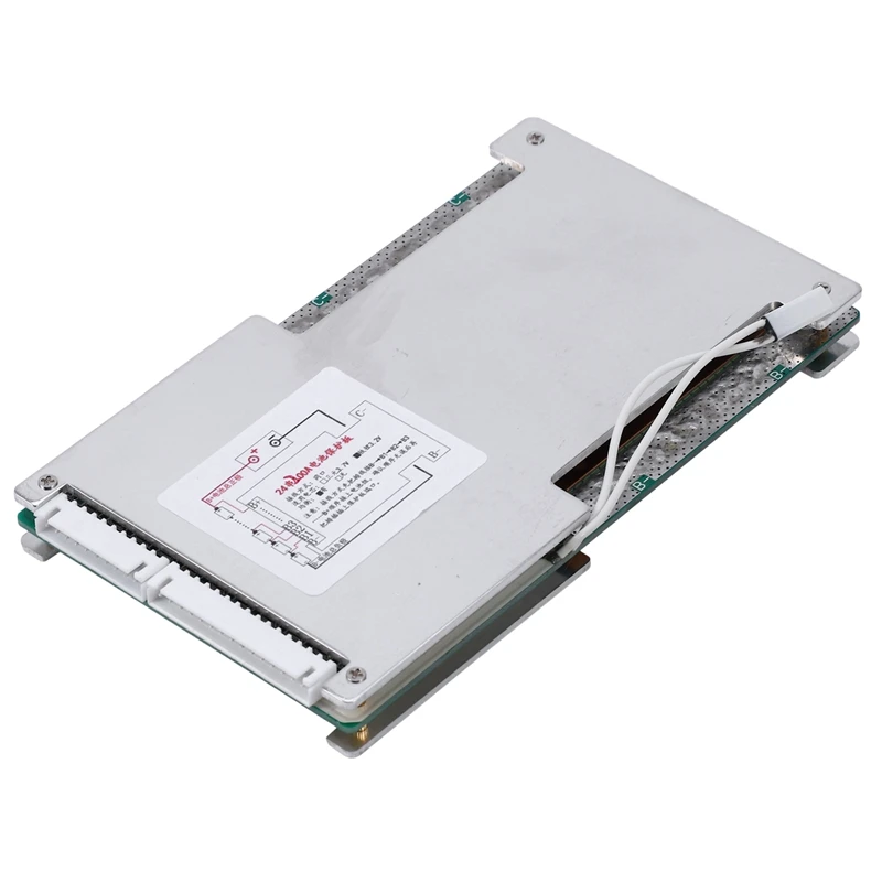 Защитная плата аккумулятора 24S 72 в 200 А LiFePo4 BMS PCB с балансировкой - Цена: 