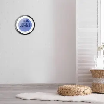 

Touch Screen Digital Temperature Multifunctional Humidity Meter Lcd Thermometer Hygrometer Home Furnishing Essential Supplies