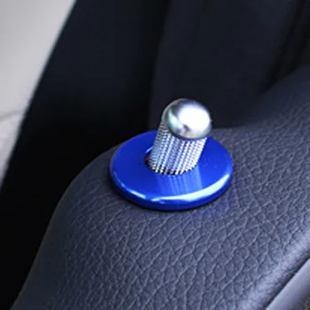 

8Pcs Door Lock Pin Knob Aluminum alloy For Mercedes Benz C E GLC GLE GLS Set Parts