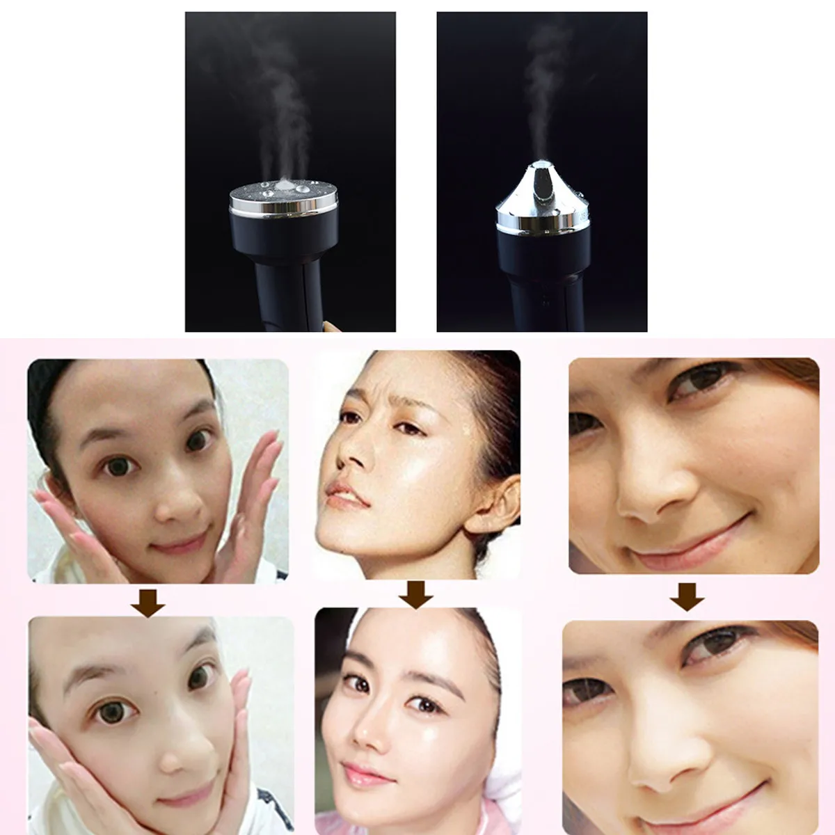 Ультразвуковой массажер для косметической подтяжки лица|Устройство ухода за