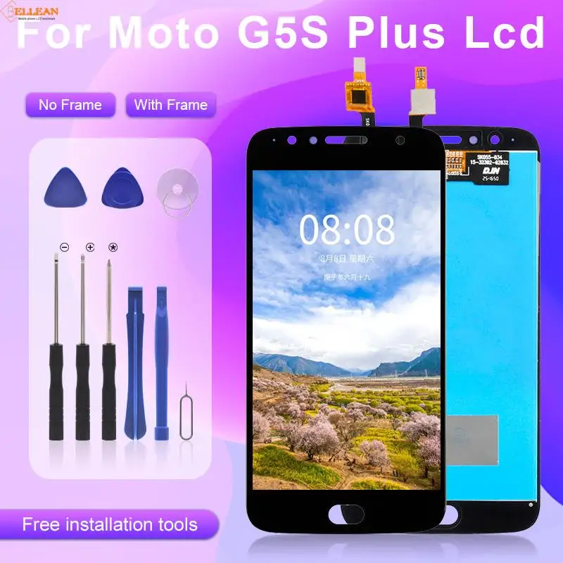 Catteny XT1802 ЖК-дисплей для замены XT1803 XT1805 XT1804 XT1806 дисплей Moto G5S Plus Lcd сенсорный экран