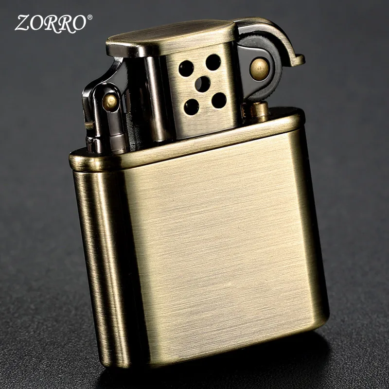 

Zorro kerosene lighter old nine door light board men's simple creative fire engine tide birthday gift to boyfriend father