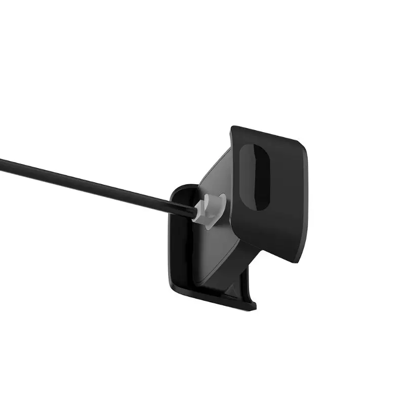 Black USB Fast Charger Cable Charging Dock Stand Cradle For Fitbit Versa 2 Smart Watch Accessories