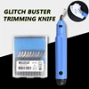3DSWAY 3D Printer Parts Trimming Knife Handle Stainless Steel Scraper PLA ABS PETG Material Model Pruning Trimming Device Blue ► Photo 1/6