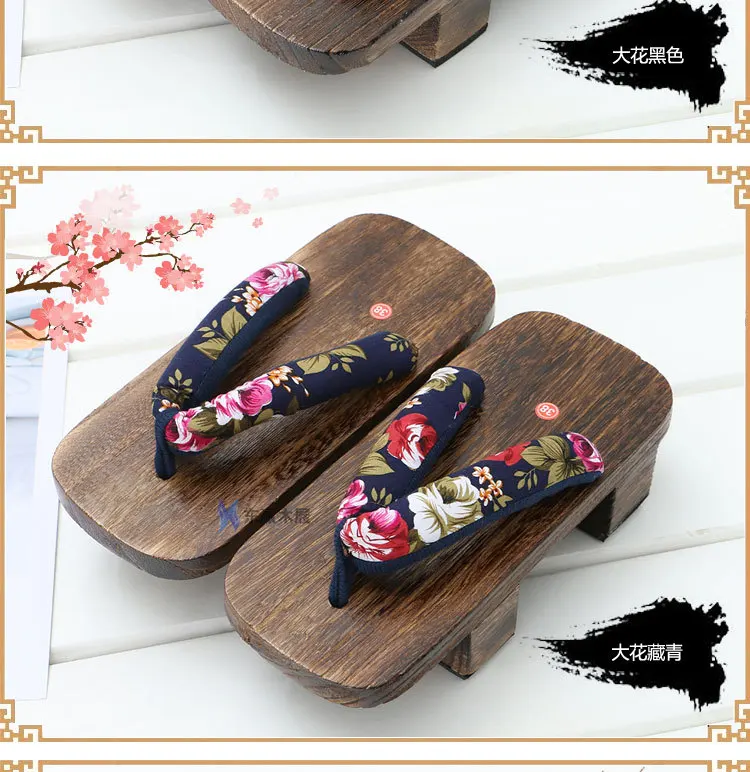 Summer Sandals Men Flat Platform Sandals Women Man Flip Flops Shoes Cos Japanese Clogs Geta Anti Slip Bathroom Slides Slippers