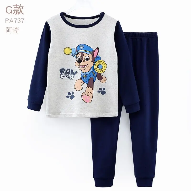 Горячая Echt paw patrol Пижама принты Скай Чейз Эверест Детский мультфильм Comfortabele Puur katoen дети плюш speelgoed Подарочная игрушка - Цвет: PA737