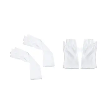 

2 Pair Anti UV Radiation Protection Gloves UV Protection Glove Nail Art Gel Anti UV Glove UV LED Lamp Nail Dryer Light Tool