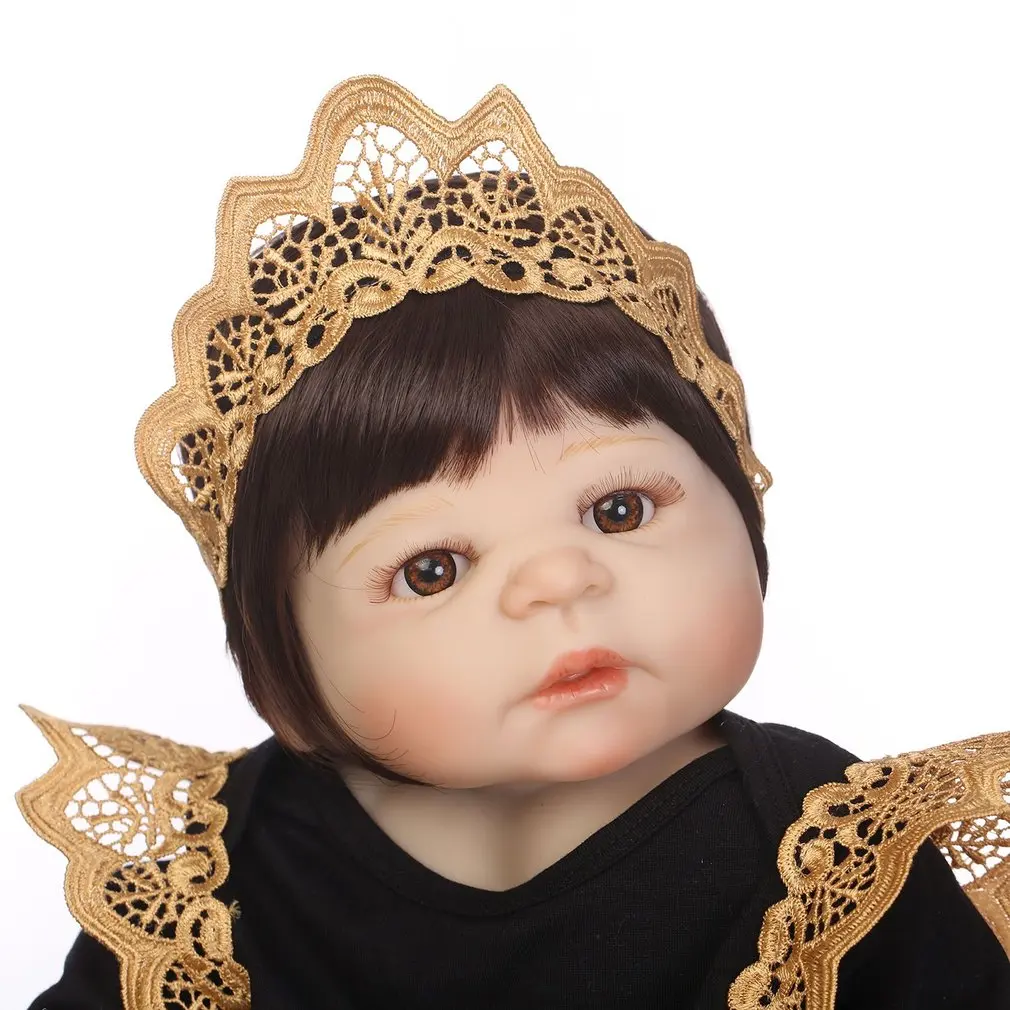 Горячая Распродажа 21 дюймов Мягкие силиконовые Reborn Baby Doll ручной работы очаровательный прекрасный реалистичные куклы для детей ясельного возраста детские носки для новорожденных Babe Reborn Baby нетоксичные игрушки для детей