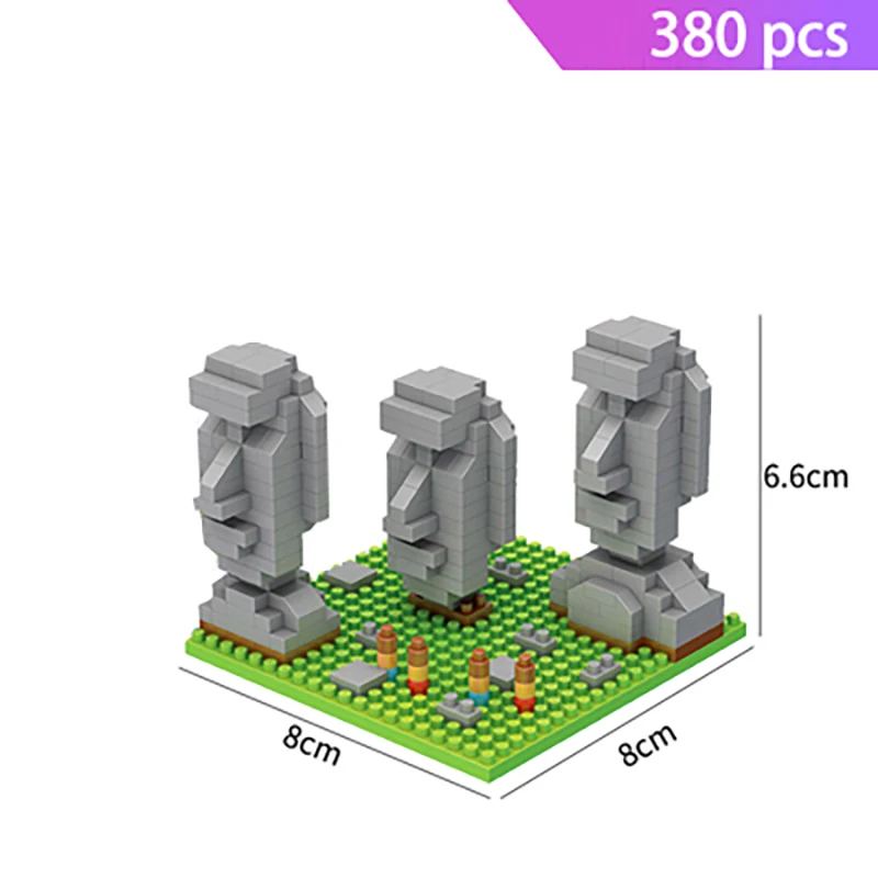 World Landmarks Micro Bricks Collection: Iconic Architecture Building Kits