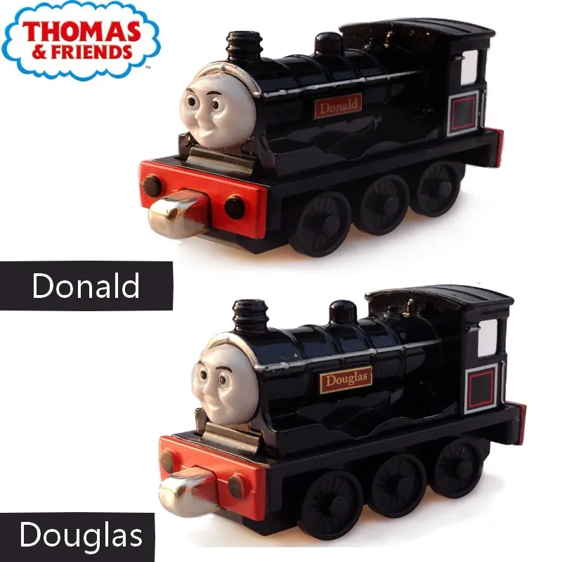 Оригинальный мастер трек Thomas and Friends T9 T10 Дональд Дуглас поезд брат ролевая модель