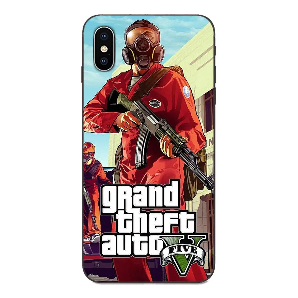 Горячие Gta Grand Theft Auto 5 V пила для Huawei Honor 5A 6A 6C 7A 7C 7X8 8A 8C 8X9 9X10 10i 20 Lite рro ТПУ чехол для мобильного телефона