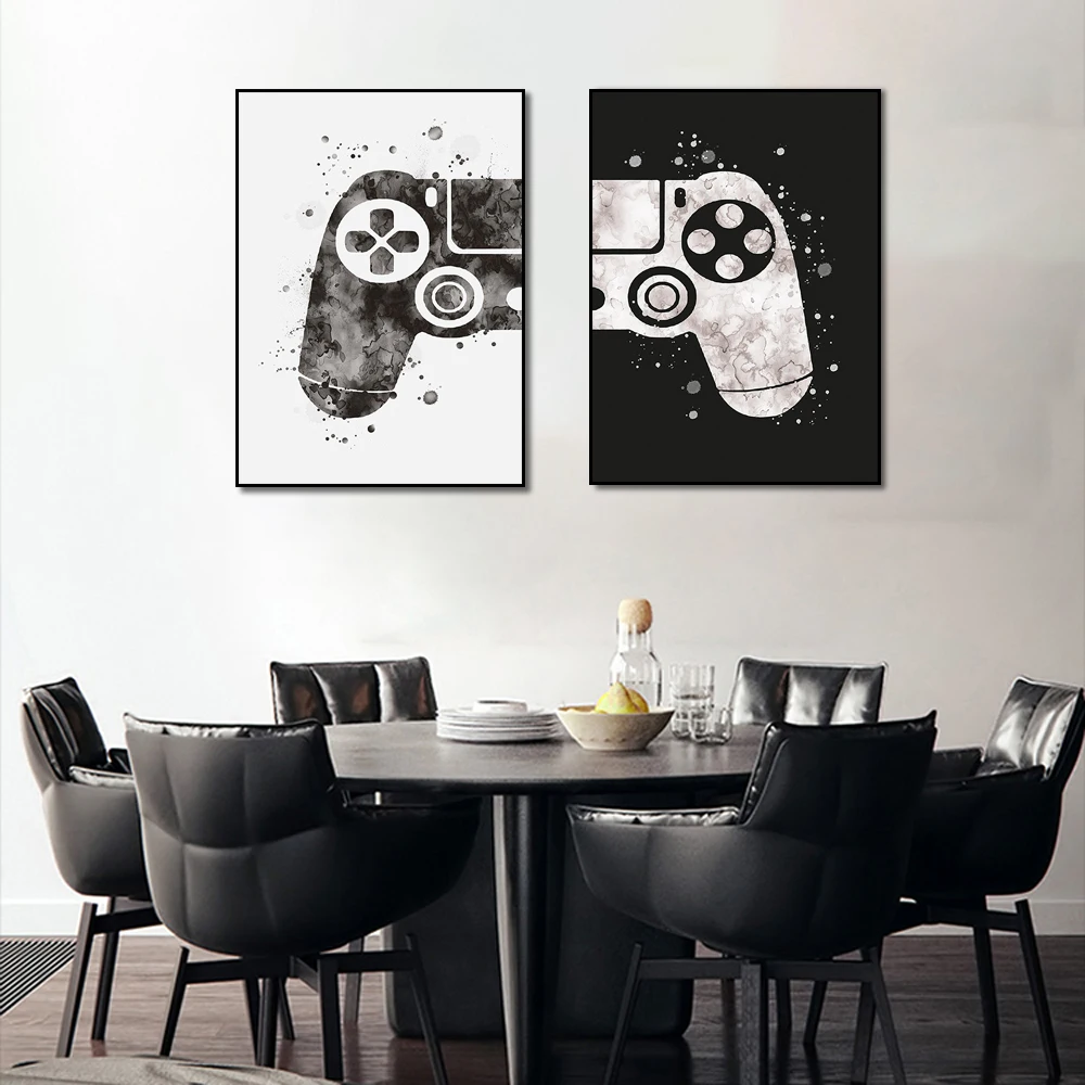 Decoração De Jogos Coma Sono Jogo Repita Gamer Gift Canvas Posters