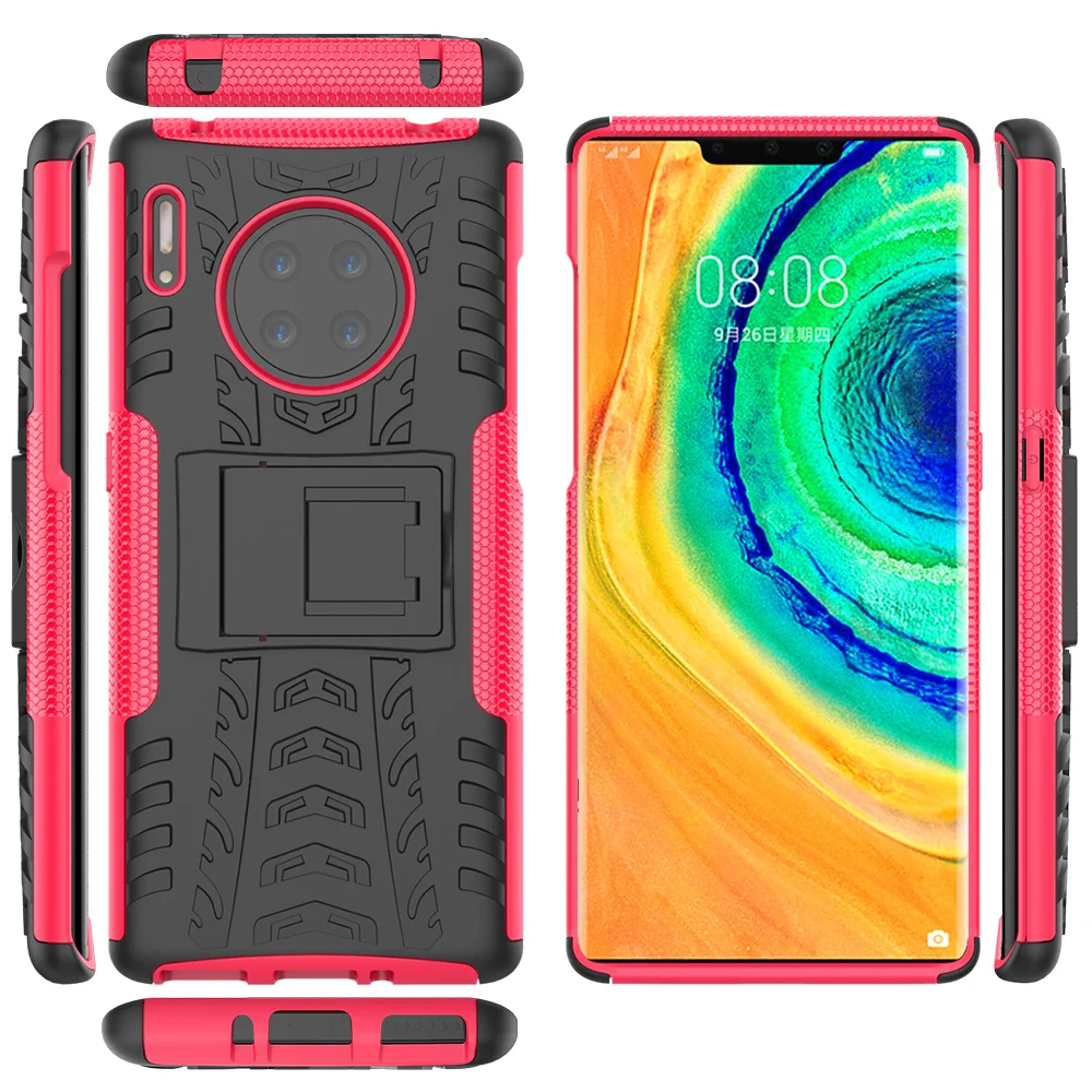 Для huawei mate 30 Pro 30 Lite, гибридный противоударный чехол из ТПУ+ ПК, чехол-подставка для телефона huawei Nova5i Pro P20 Lite чехол