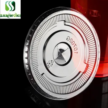 

1200pcs 1000ml disposable plastic milk tea bottels ice cream cups cold beverage cup lids Smoothie cup lid bubble cup covers