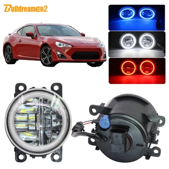 

Buildreamen2 Car 4000LM LED Fog Light Angel Eye DRL Daytime Running Light 12V High Bright For Scion FR-S FRS 2012-2016