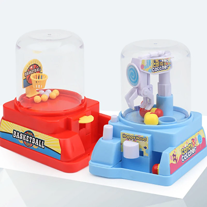 

Children's Small Catching Candy Clips Machine Interactive Manual Mini Educational Toys Boys Girls Birthday Personalized Gifts