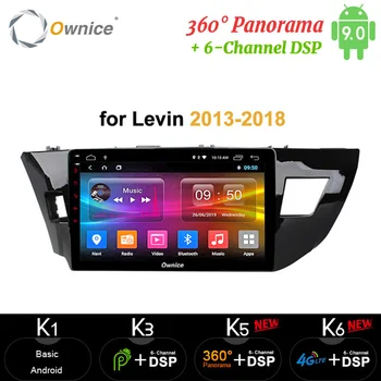 

Ownice Android 10 360 Panorama DSP carpaly Car Radio player GPS navigation 4GB+64GB 4G SPDIF For 10.1" for Levin 2013-2018