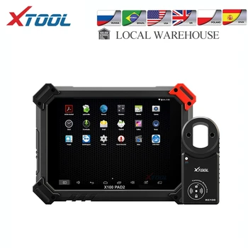 Диагностический сканер XTOOL X100 PAD2 PRO, автомобильный диагностический инструмент с KC100 IMMO, для vw 4-го и 5-го поколения Диагностический сканер XTOOL X100 PAD2 PRO, автомобильный диагностический инструмент с KC100 IMMO, для vw 4-го и 5-го поколения