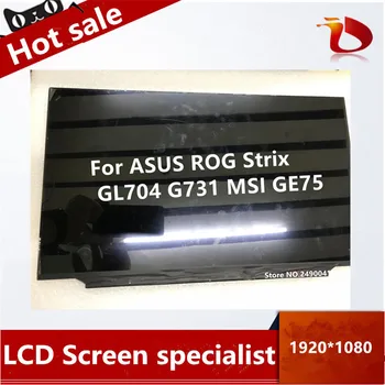 

17.3 " LCD screen display 144hz for For ASUS ROG Strix GL704 G731 MSI GE75 Raider 1920*1080