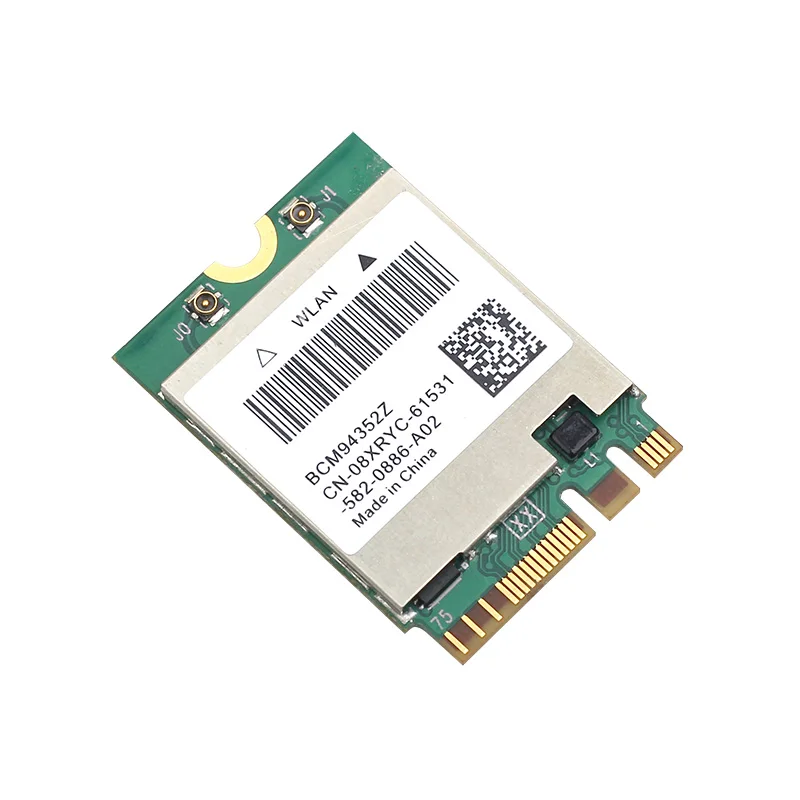 Двухдиапазонный Broadcom BCM94352Z 867 Мбит/с 5 ГГц Bluetooth 4,0 802.11ac NGFF M.2 WiFi WLAN карта DW1560 для ноутбука Windows Mac Hakintosh