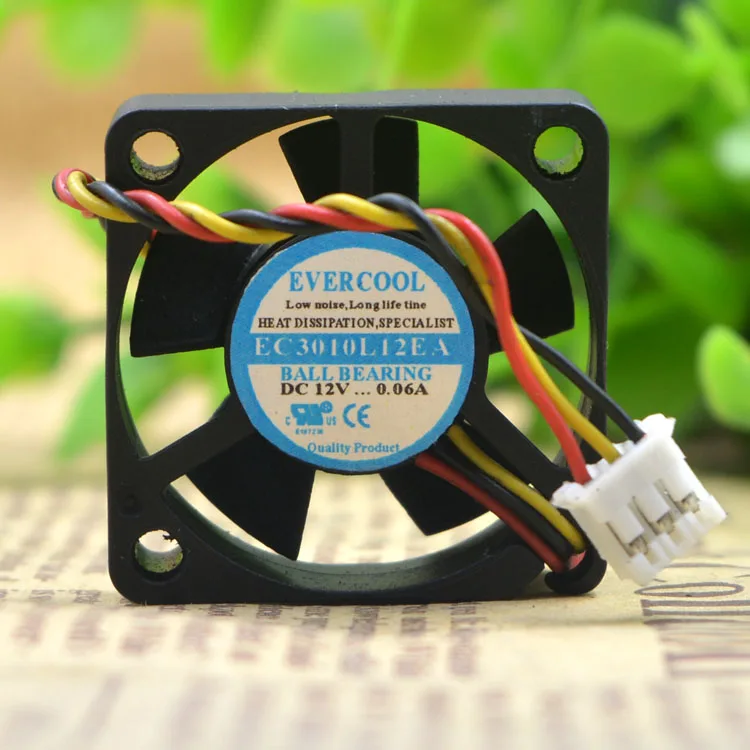 3010 EC3010L12EA 12V 0.06A 3 см/защиты электродвигателя Вентилятор охлаждения