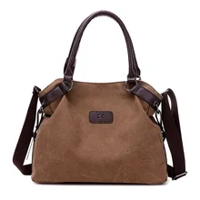 Стиль Холщовая Сумка Женская сумка через плечо большой объем простая брендовая Повседневная модная сумка в студенческом стиле