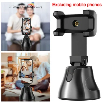 

Blogger Holder Mount Phone Gimbal Live Broadcast Silicone Clamp Video Recording 360Degree Face Tracking Easy Operation Portable