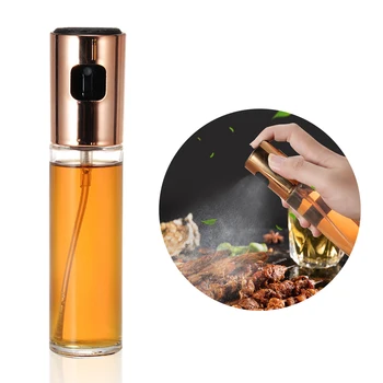 

Kitchen Baking Oil Cook Oil Spray Empty Bottle Vinegar Bottle Oil Dispenser Cooking Tool Salad BBQ Cooking Glass Oil sprayer