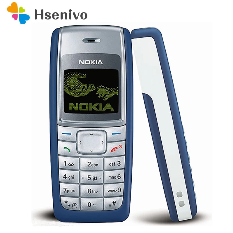 1110 Оригинальный смартфон Nokia 1110i разблокированный дешевый классический телефон