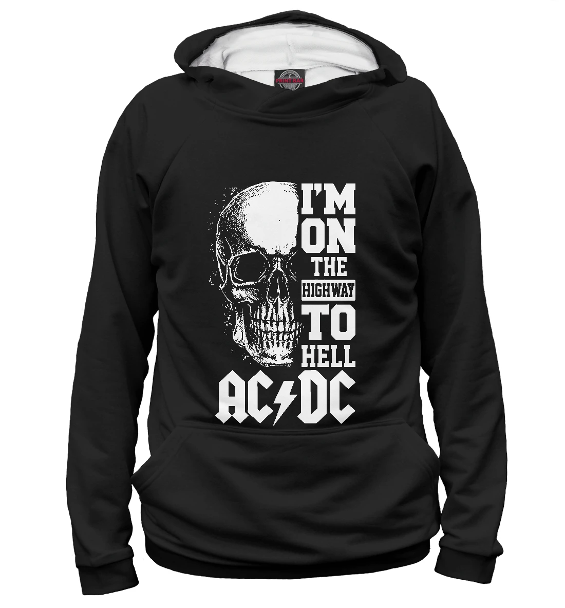Hoodies sweatshirt AC/DC (AC/DC) | Мужская одежда