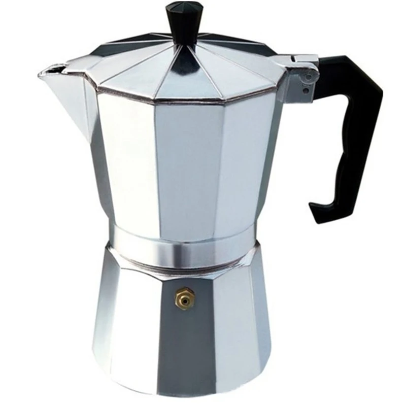 Aluminum Coffee Maker Moka Expresso Percolator Pot 50/100/150/300/450/600ml espresso coffee maker coffee maker coffee pot