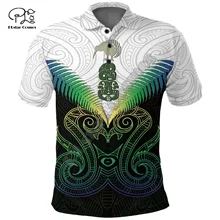 

New Zealand Flag Maori Aotearoa Tribe Haka Native Tattoo 3DPrint Men/Women Casual Polo Shirts Summer Short Sleeves T-Shirts A4