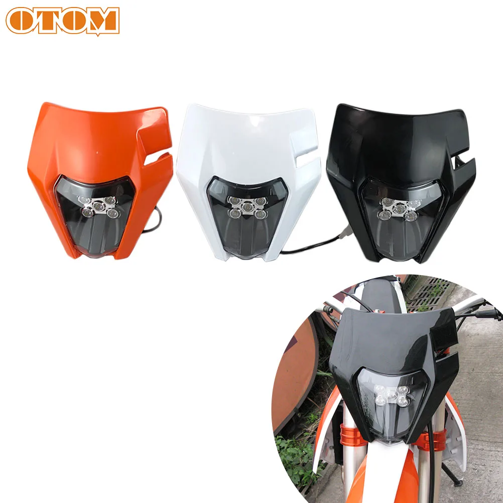 OTOM 2020 Новый светодиодный мото rcycle фара для KTM 6000K яркий 30 Вт налобный фонарь EXC SXF