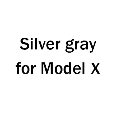 Спортивная боковая юбка для тела, линия талии, полосатая наклейка, виниловая графика, пленка, украшение, стиль для Tesla, модель S X - Название цвета: Gray for model x
