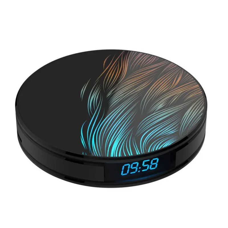 

TV BOX Smart TV Box 16GB 32GB 64GB Set Top Box Media Player Network Android TV Box Cool Round