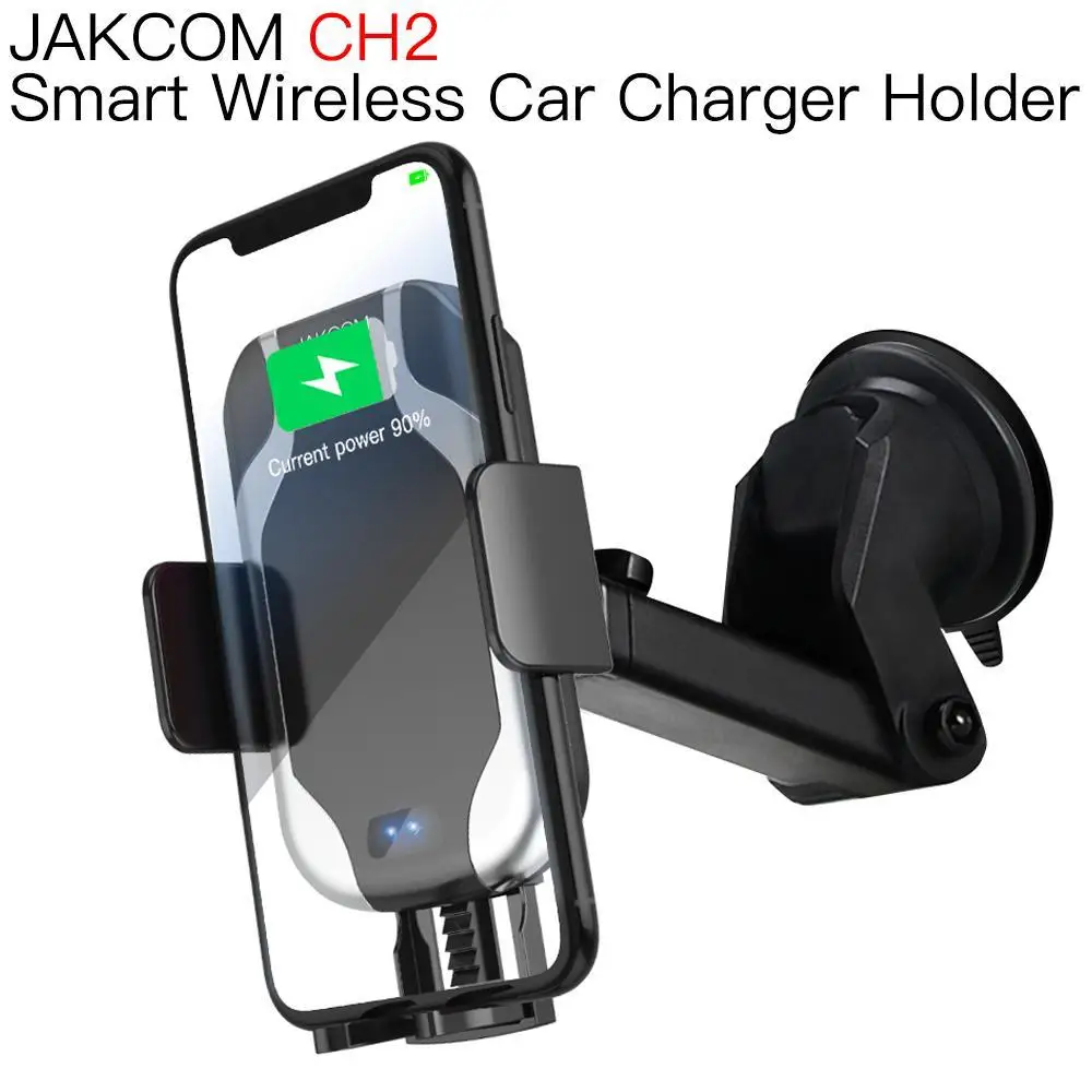 JAKCOM CH2 умный беспроводной держатель для автомобильного зарядного устройства Горячая в держателей мобильных телефонов подставки как soporte coche mi pad 3 удобный Холтер