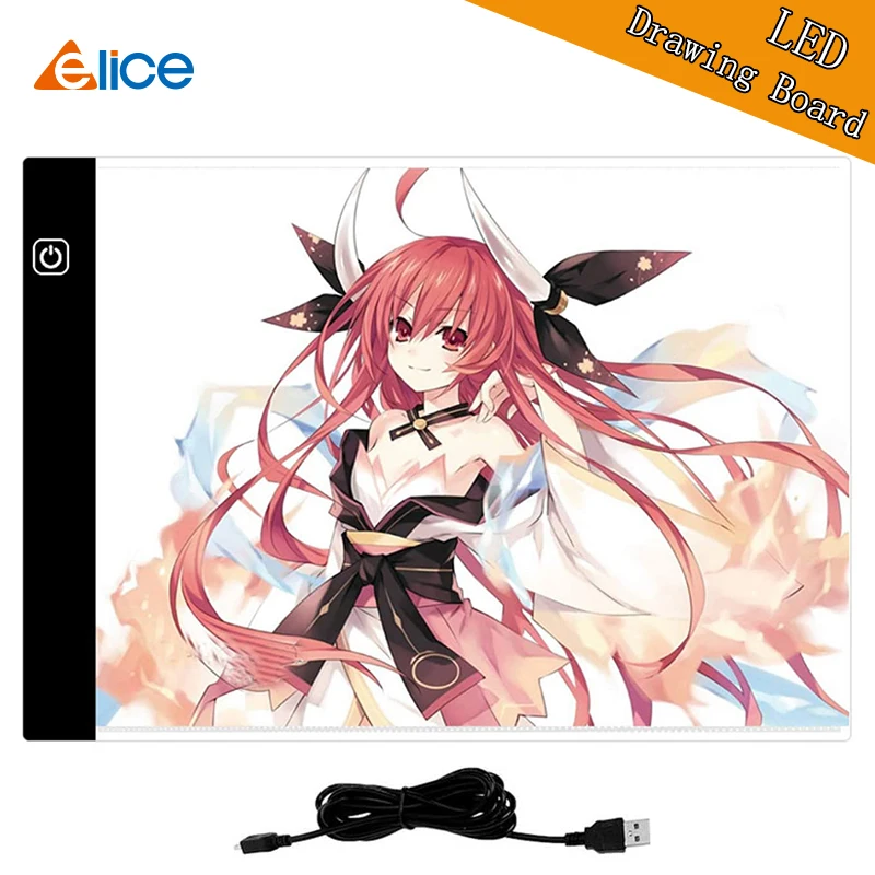 

Elice Thin A4 LED Light Pad Artist Light Box Table Graphics Drawing light Pad Diamond Painting Embroidery Tools