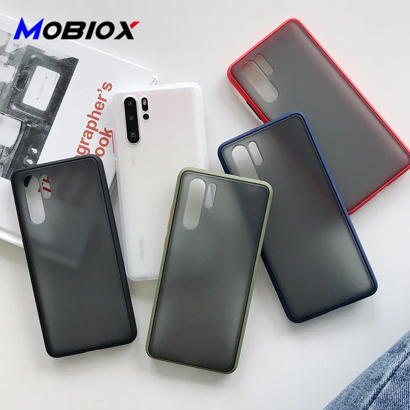 

Mix Color Armor Case for Huawei P30 P30 Pro Matte Clear Transprent Hard Back Cover Case for Huawei Mate 20 Mate 20 Pro Cover
