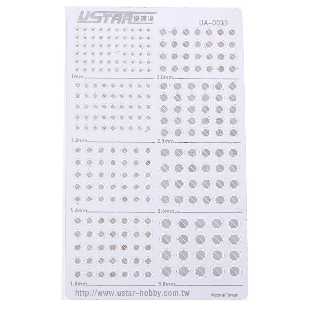Collectible Modelers DIY Etching Detail Add On Parts Round for Gundam Action Figure #2