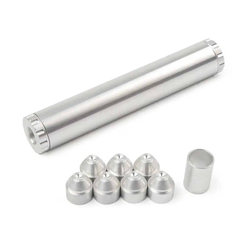 Silver Высококачественный топливный фильтр 24003 4003 1/2-28 нитей 6061-T6 алюминиевый сердечник автомобильный топливный фильтр автомобильные аксессуары(только для автомобиля - Цвет: Silver